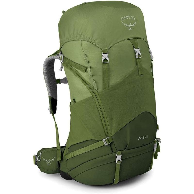 Osprey Ace Kids Backpacking BackpackVenture Green
