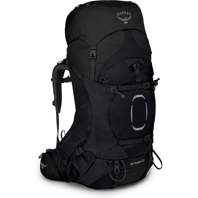 Osprey Aether 65 Mens Backpacking BackpackBlack