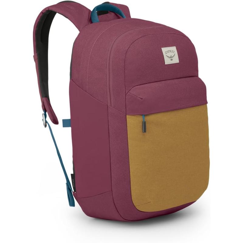 Osprey Arcane XL Day Commuter Backpack Earl GreySandy Grey HeatherAllium RedBrindle Brown