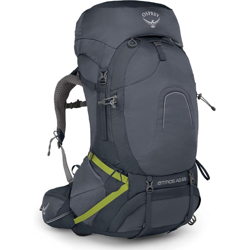 Osprey Atmos AG 65 Mens Backpacking BackpackAbyss Grey
