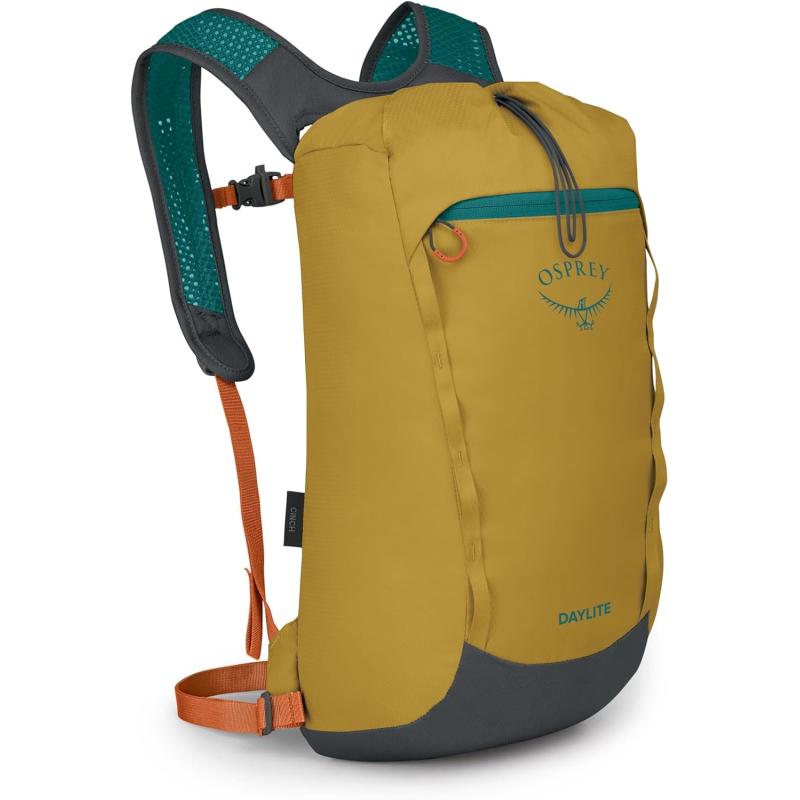 Osprey Daylite Cinch Backpack Blue SpikemossAlkalineTumbleweed YellowTunnel Vision
