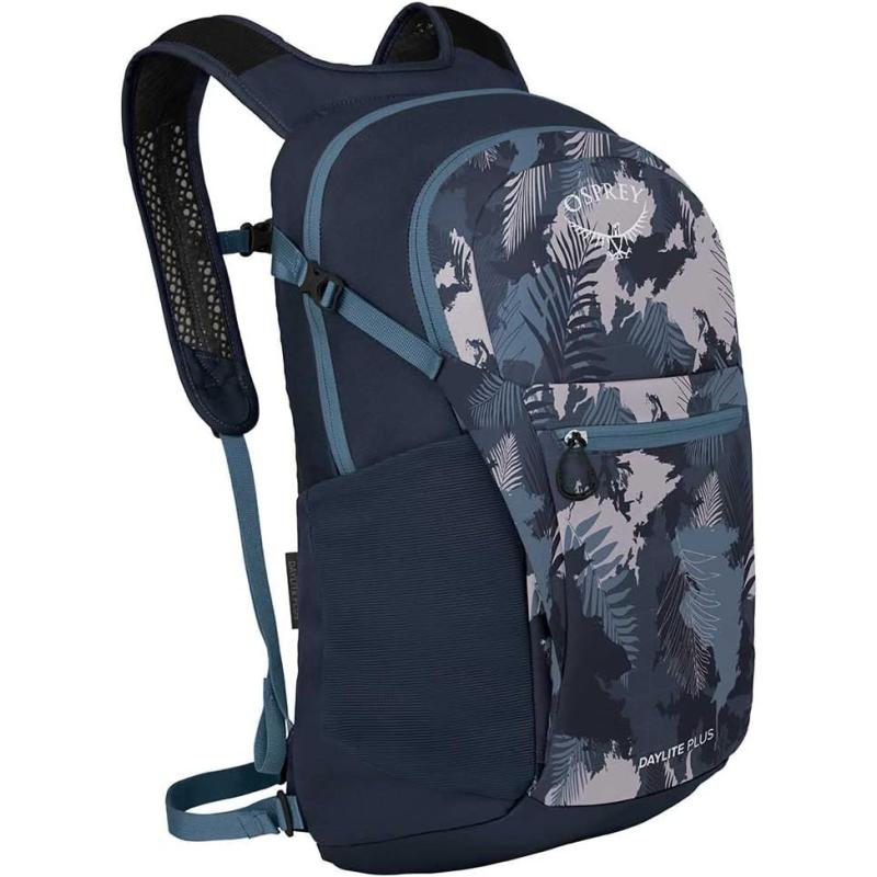 Osprey Daylite Plus Commuter Backpack BlackPalm Foliage Print
