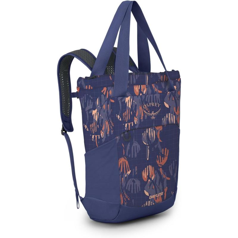 Osprey Daylite Tote Pack Blue SpikemossAlkalineWild Blossom PrintAlkaline