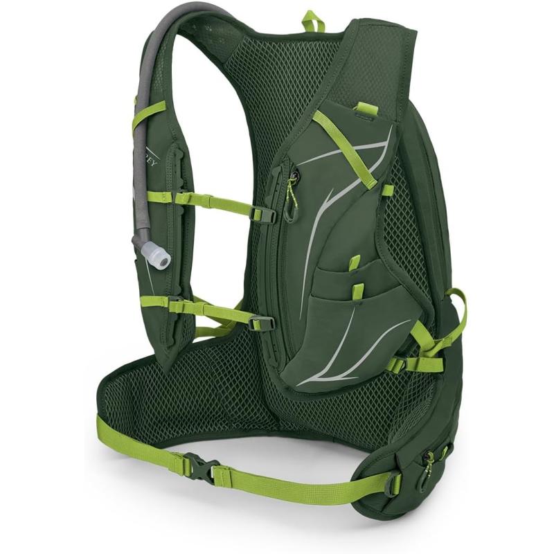 Osprey Duro 15L Mens Running Hydration Vest with Hydraulics ReservoirSeaweed GreenLimon
