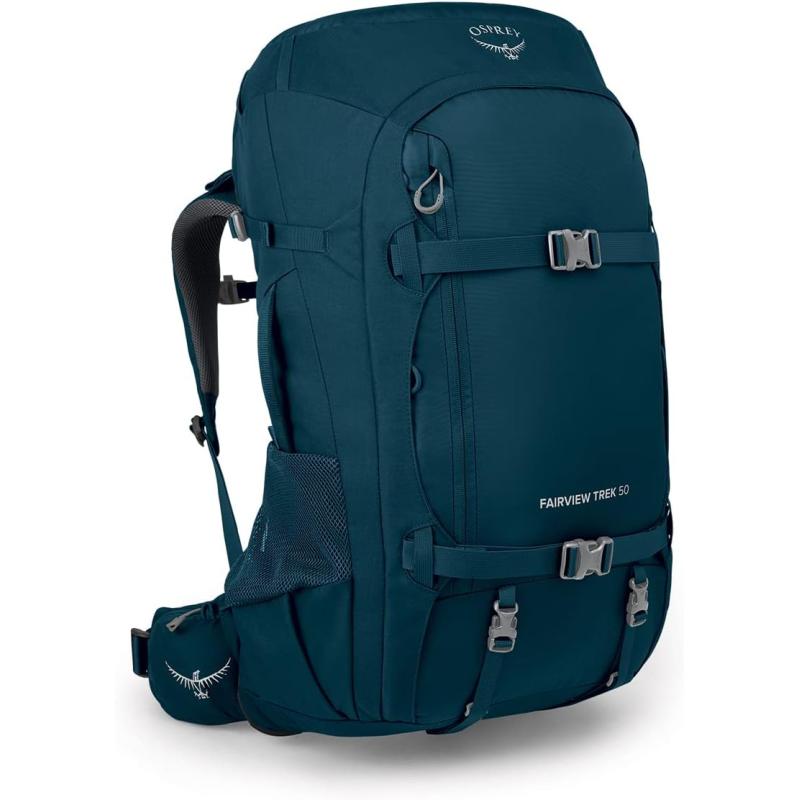 Osprey Fairview Trek 70L Womens Travel Backpack Night Jungle BlueNight Jungle Blue