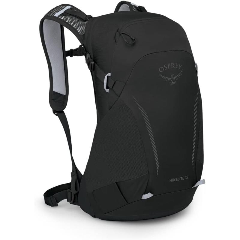 Osprey Hikelite 18L Unisex Hiking Backpack 18 Tan Concrete One SizeBlack