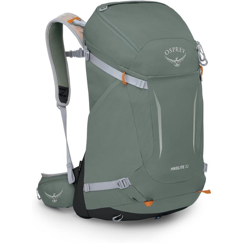 Osprey Hikelite 32L Unisex Hiking Backpack Pine Leaf Green SMPine Leaf Green