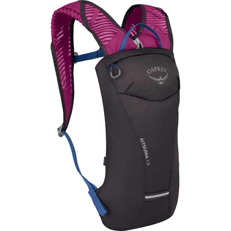 Osprey Kitsuma 15L Womens Biking Backpack with Hydraulics Reservoir Space Travel Grey