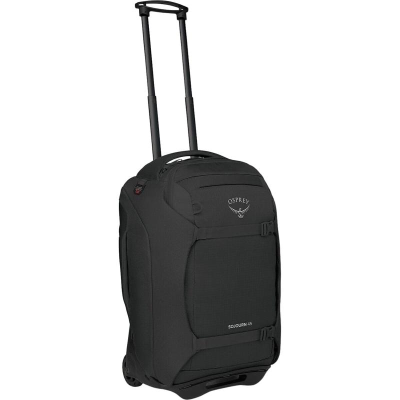 Osprey Sojourn 22quot45L Wheeled Travel Backpack with Harness Koseret GreenBlack