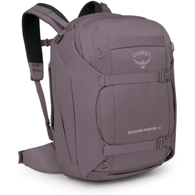 Osprey Sojourn Porter 30L Travel Backpack BlackGraphite Purple