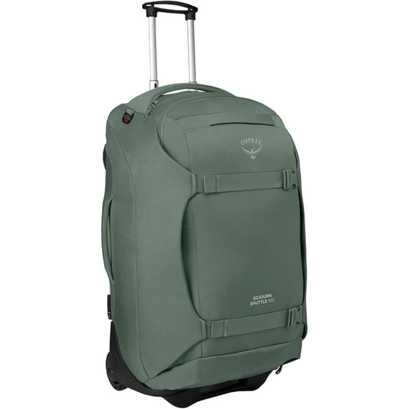 Osprey Sojourn Shuttle 30quot100L Wheeled Duffel Luggage Koseret GreenKoseret Green
