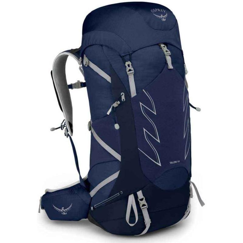 Osprey Talon 44L Mens Hiking Backpack with Hipbelt Ceramic Blue LXLCeramic Blue