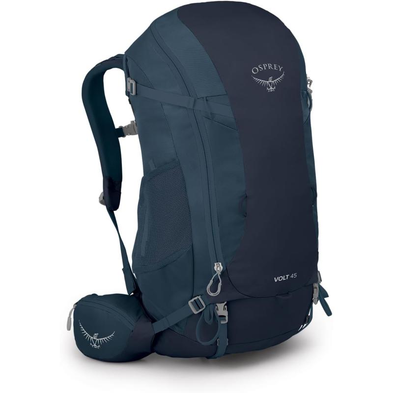 Osprey Volt 45L Mens Backpacking Backpack Muted Space BlueMuted Space Blue