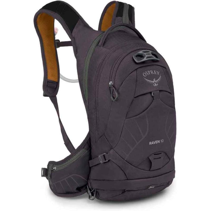 OspreyKatari 7 wRes Black OSSpace Travel Grey