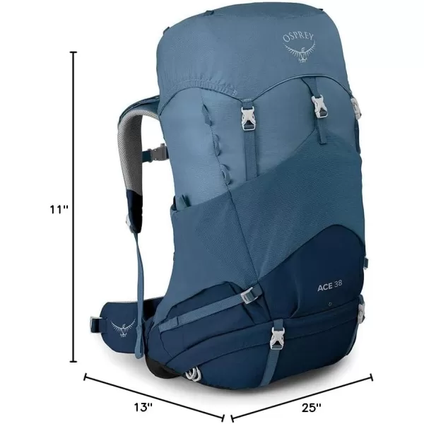 Osprey Ace Kids Backpacking BackpackBlue Hills