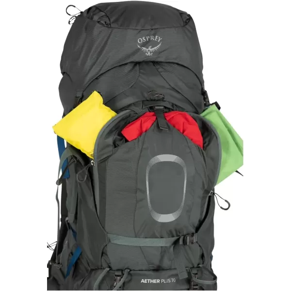Osprey Aether 65 Mens Backpacking BackpackDeep Water Blue
