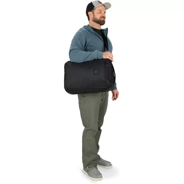 Osprey Aoede 25L Commuter Briefcase Backpack Tan ConcreteBlack
