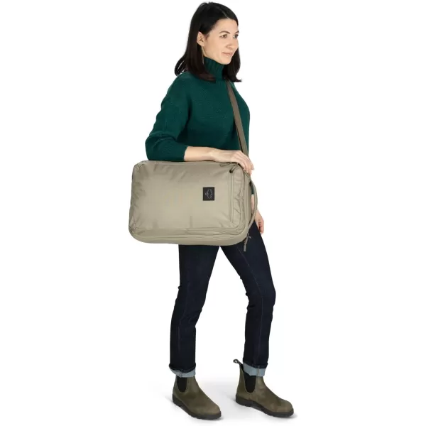 Osprey Aoede 25L Commuter Briefcase Backpack Tan ConcreteTan Concrete