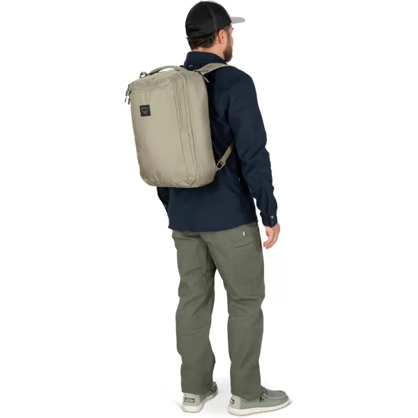 Osprey Aoede 25L Commuter Briefcase Backpack Tan ConcreteTan Concrete