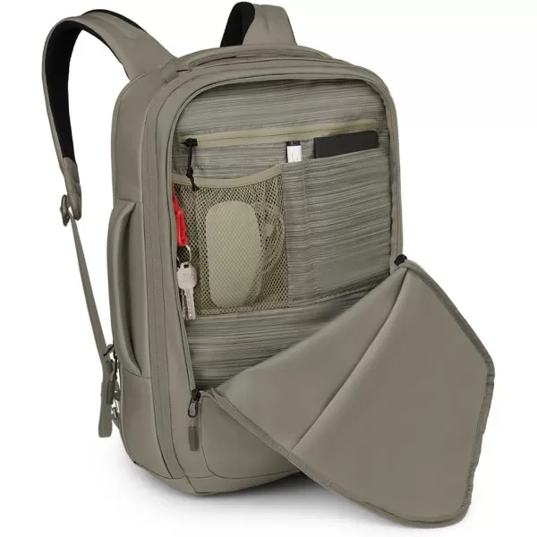 Osprey Aoede 25L Commuter Briefcase Backpack Tan ConcreteTan Concrete