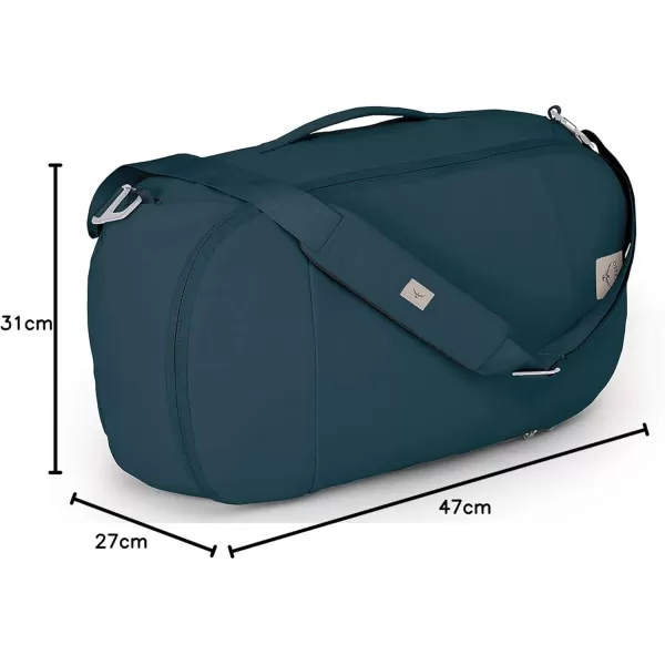 Osprey Arcane Everyday Duffel Backpack BlackStargazer Blue