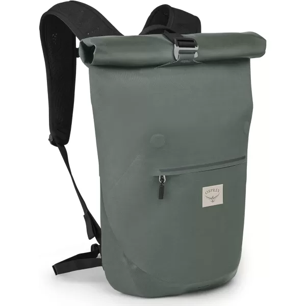Osprey Arcane Roll Top 18L Waterproof Laptop Backpack Acorn RedPine Leaf Green