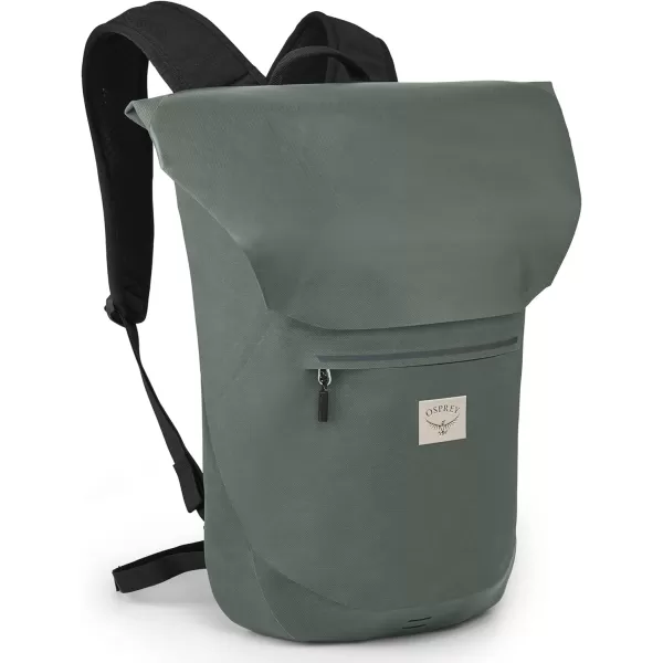 Osprey Arcane Roll Top 18L Waterproof Laptop Backpack Acorn RedPine Leaf Green