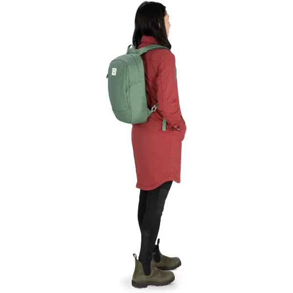 Osprey Arcane Small Day Commuter Backpack Porcelain Orange HeatherAllium RedBrindle Brown