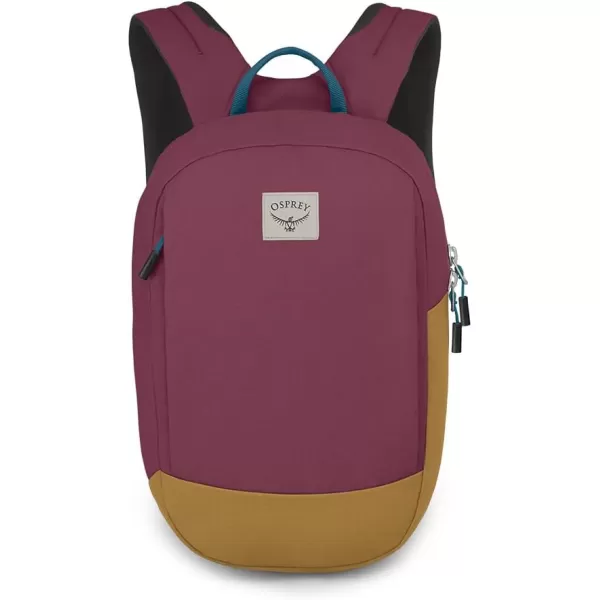 Osprey Arcane Small Day Commuter Backpack Porcelain Orange HeatherAllium RedBrindle Brown
