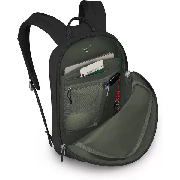 Osprey Arcane Small Day Commuter Backpack Porcelain Orange HeatherBlack
