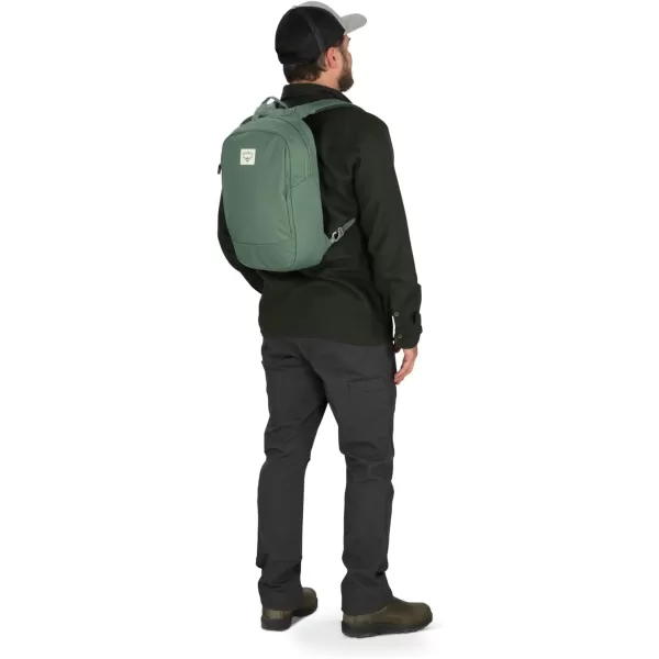 Osprey Arcane Small Day Commuter Backpack Porcelain Orange HeatherBlack