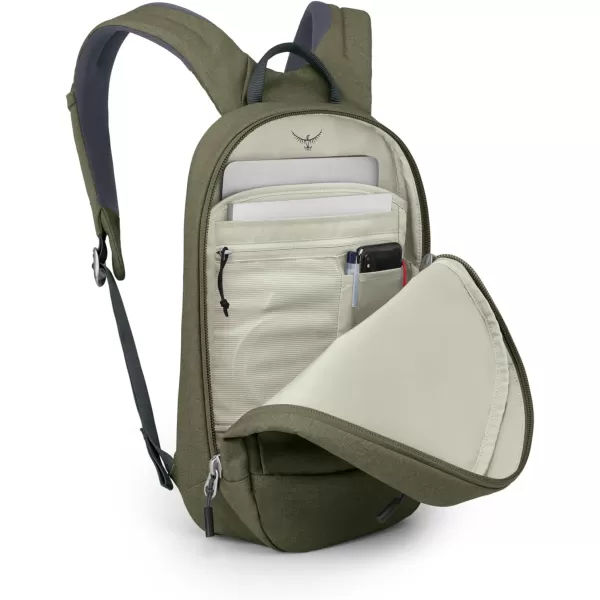 Osprey Arcane Small Day Commuter Backpack Porcelain Orange HeatherEarl Grey Heather