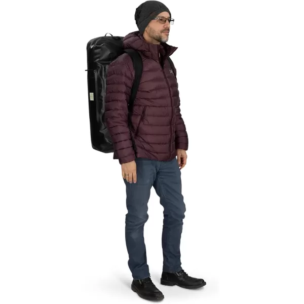 Osprey Arcane Waterproof 65L Duffel Bag  Prior SeasonMamba Black