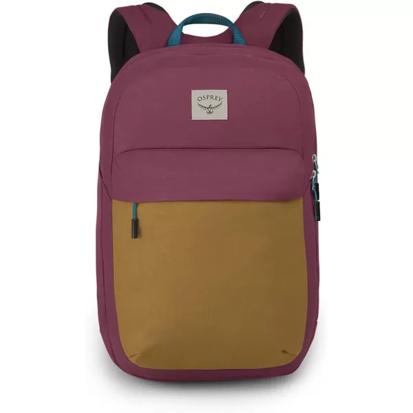 Osprey Arcane XL Day Commuter Backpack Earl GreySandy Grey HeatherAllium RedBrindle Brown