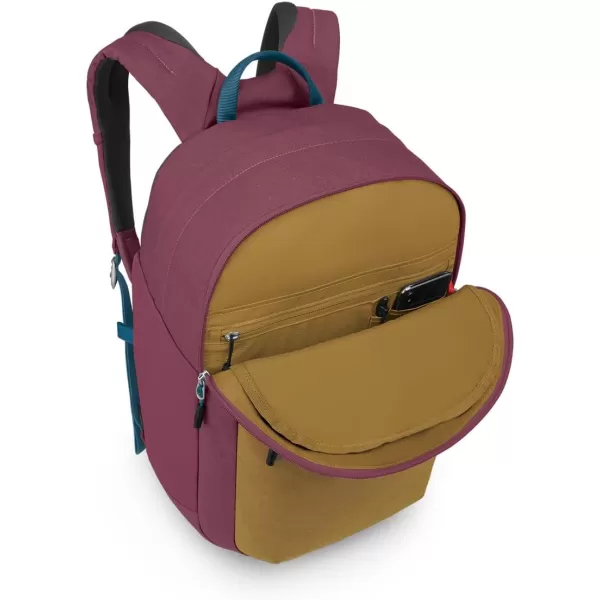 Osprey Arcane XL Day Commuter Backpack Earl GreySandy Grey HeatherAllium RedBrindle Brown