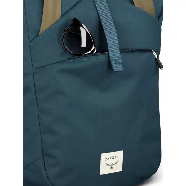 Osprey Arcane Zip Top Tote Backpack Porcelain Orange HeatherBlack