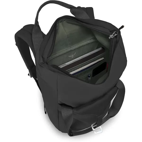Osprey Arcane Zip Top Tote Backpack Porcelain Orange HeatherBlack