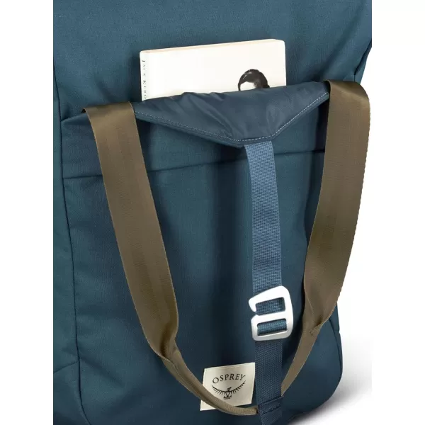 Osprey Arcane Zip Top Tote Backpack Porcelain Orange HeatherBlack