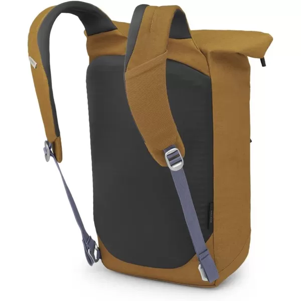 Osprey Arcane Zip Top Tote Backpack Porcelain Orange HeatherBrindle Brown Heather
