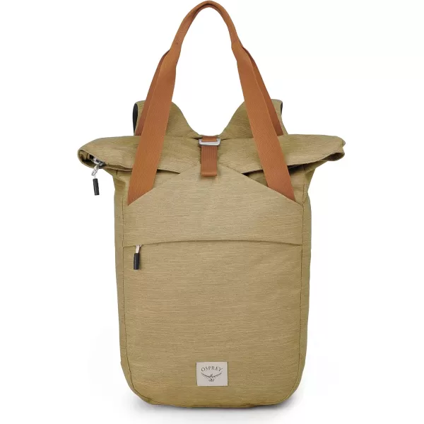 Osprey Arcane Zip Top Tote Backpack Porcelain Orange HeatherMilky Tea Tan