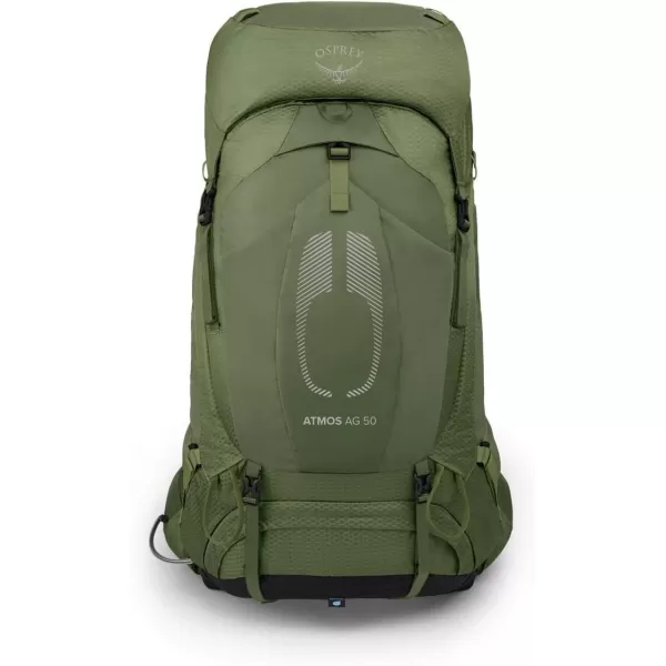 Osprey Atmos AG 50L Mens Backpacking BackpackMythical Green