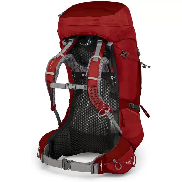 Osprey Atmos AG 65 Mens Backpacking BackpackRigby Red