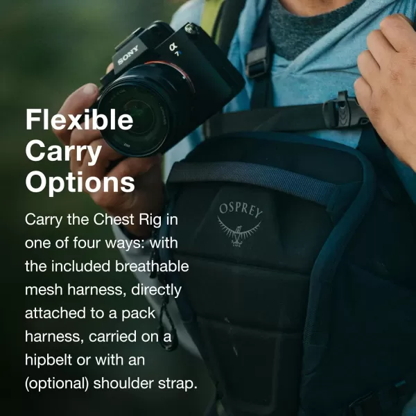 Osprey Camera Chest Rig Charcoal Grey