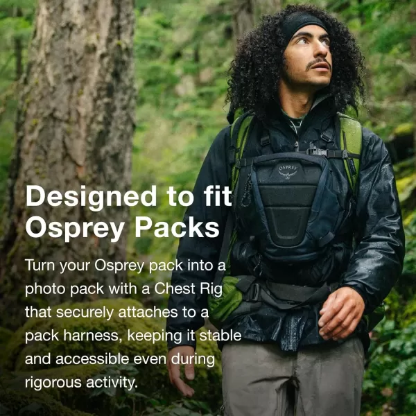 Osprey Camera Chest Rig Charcoal Grey