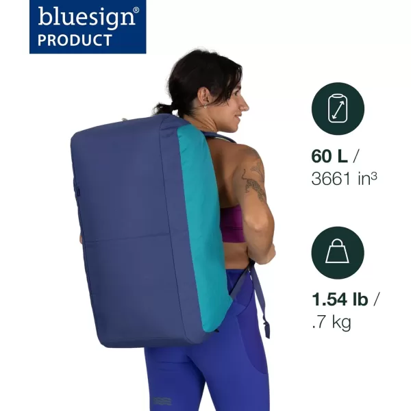Osprey Daylight Duffel BagBlue SpikemossAlkaline