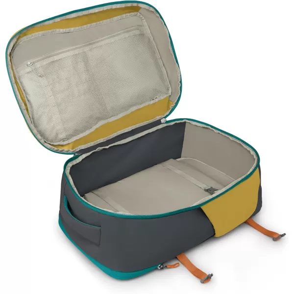Osprey Daylite 44L CarryOn Travel Pack Blue SpikemossAlkalineTumbleweed YellowTunnel Vision