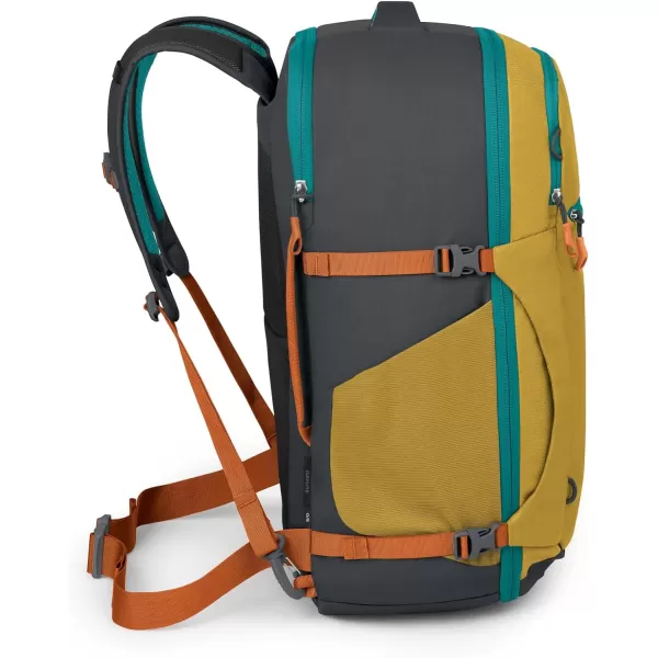 Osprey Daylite 44L CarryOn Travel Pack Blue SpikemossAlkalineTumbleweed YellowTunnel Vision