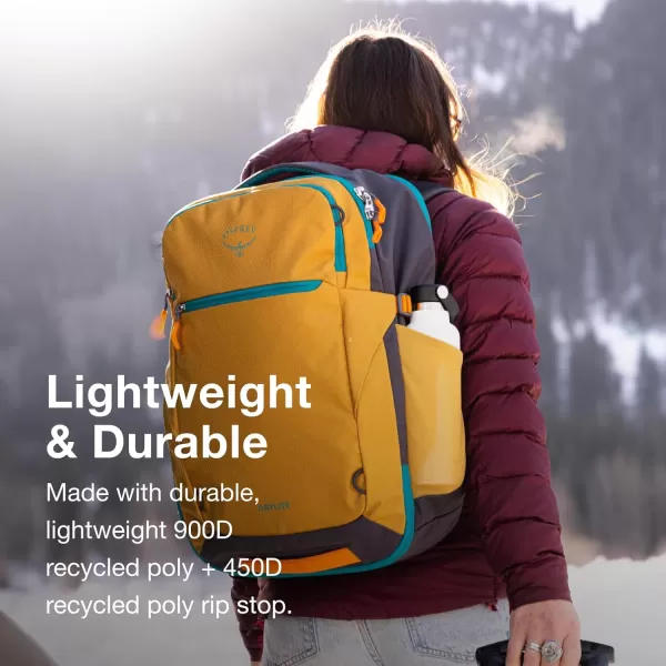 Osprey Daylite 44L CarryOn Travel Pack Blue SpikemossAlkalineTumbleweed YellowTunnel Vision