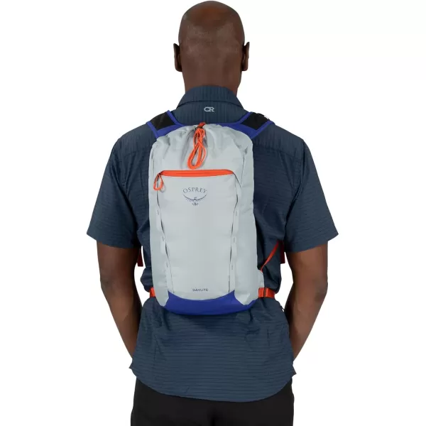Osprey Daylite Cinch Backpack Blue SpikemossAlkalineAsh Blush PinkEarl Grey