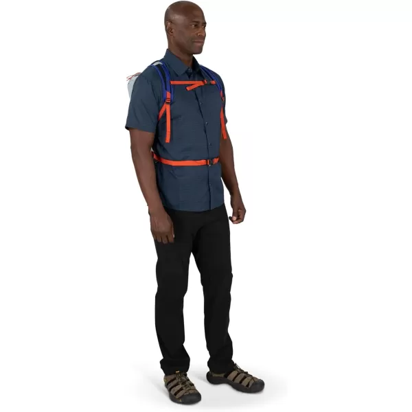 Osprey Daylite Cinch Backpack Blue SpikemossAlkalineAsh Blush PinkEarl Grey